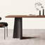 Ensemble de table de salle à manger rectangulaire rétro-105860086