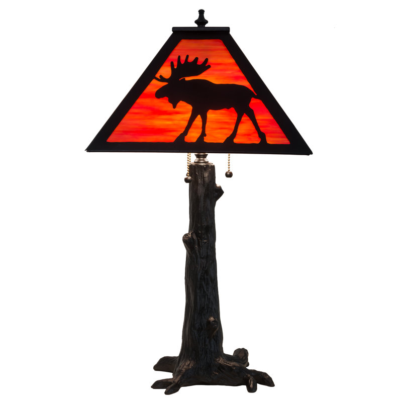 Rustic Lodge Table Lamp
