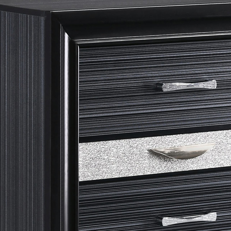Table de chevet moderne 3, noir - Maximisez l'espace pour garder vos accessoires organisés et accessibles