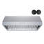 30" 466 CFM Convertible Under Cabinet Range Hood in Stainless Steel