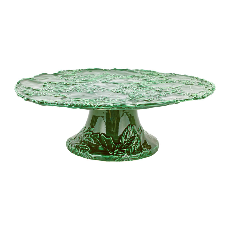 Lastra Holiday Stoneware Cake Stand