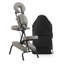  Fauteuil de massage portatif pliable en aluminium léger avec sac à dos 402 Keanu (gris)-1224469989