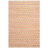 Arria Cape Cod Hand Woven Jute/Cotton Polka Dots Rug in Orange/Natural-19269997