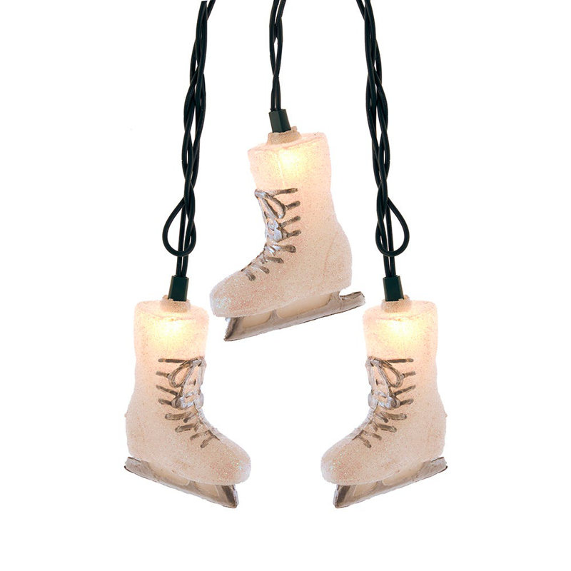 Ensemble de 10 lumières pour patin à glace Kurt Adler UL