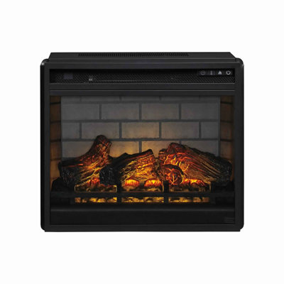 Westhampton Symple Stuff Black Electric Fireplace Insert