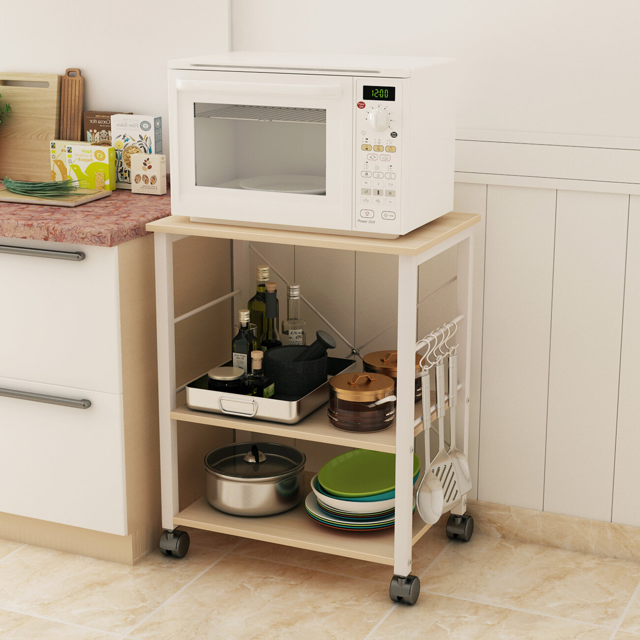 Rackifier Space-Saving Kitchen Rack - MICROVISOR® Extension