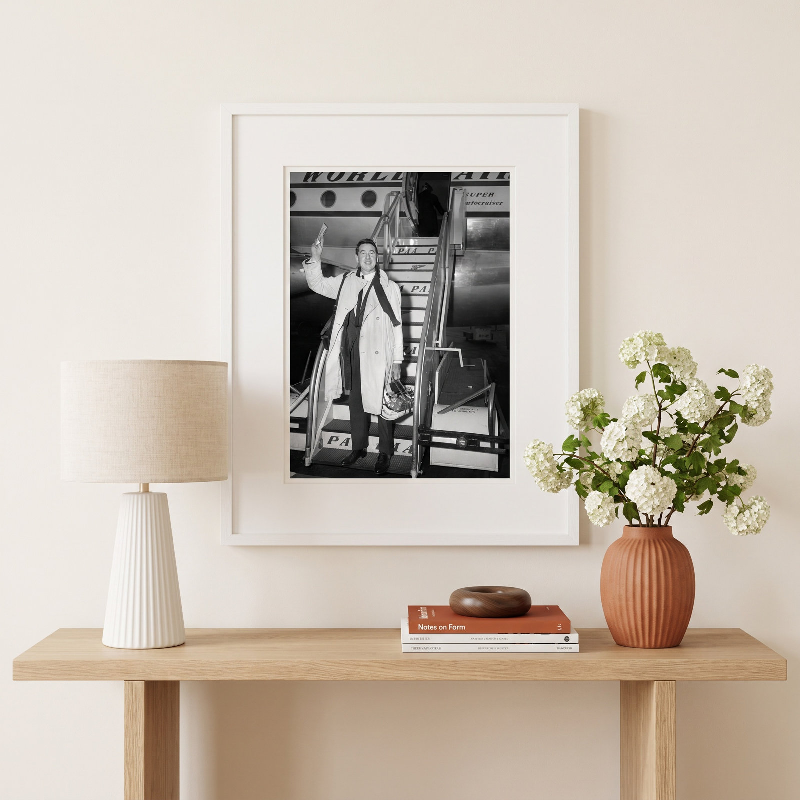 Slim Arrives by Slim Aarons