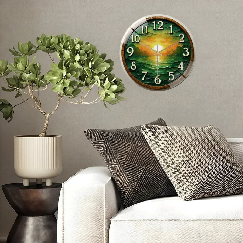 Horloge murale 12 po