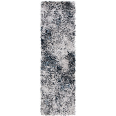 Cloud Shag Performance Abstract Rug