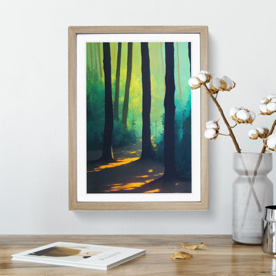 Inspiring Forest - Single Picture Frame Painting