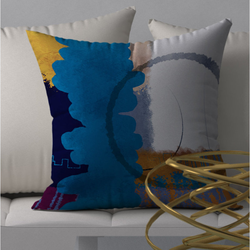 Housse de coussin carrée amusante Legend, 24 po x 24 po