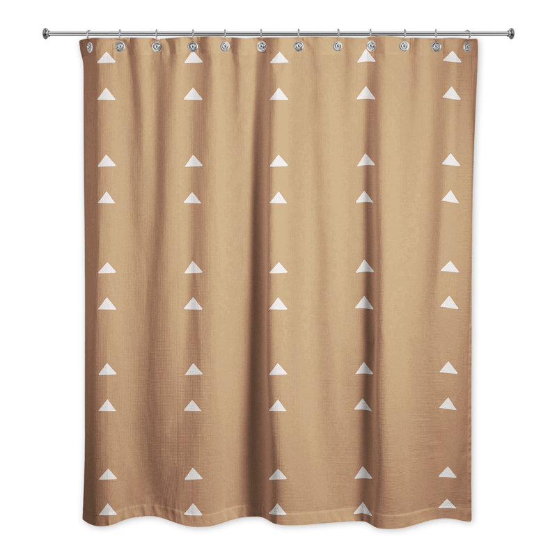 Rideau de douche simple abstrait