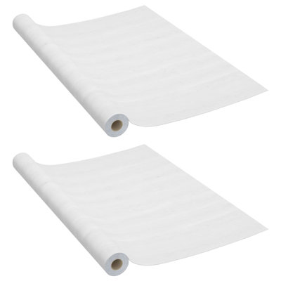 VidaXL 1 / 2x Film de meubles auto-adhésif en PVC pour fenêtre