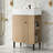 Bathroom vanity with Sink and Right Side Storage-5371707