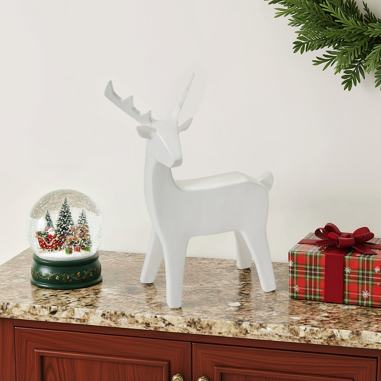 Minimal Deer Figurine
