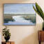 «Coastal Plains II», reproduction sur toile encadrée-92470115-92470120