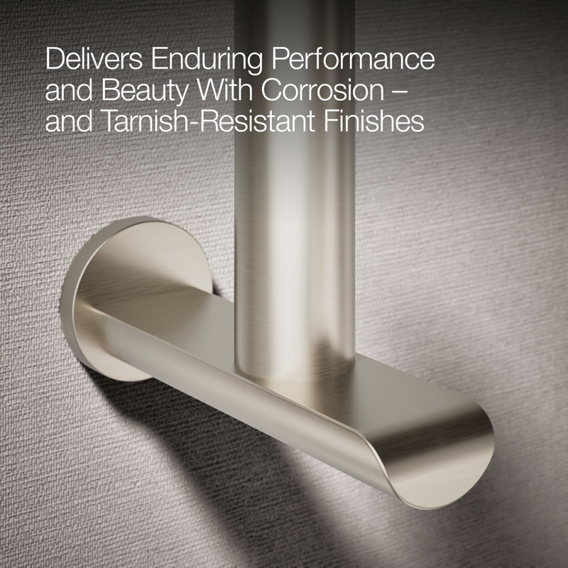 Avid Vertical Toilet Tissue Holder, Vibrant Brushed Nickel