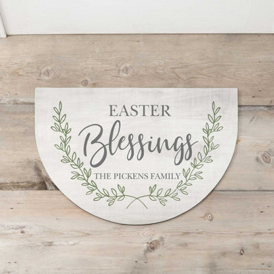Non-Slip Easter Indoor Doormat