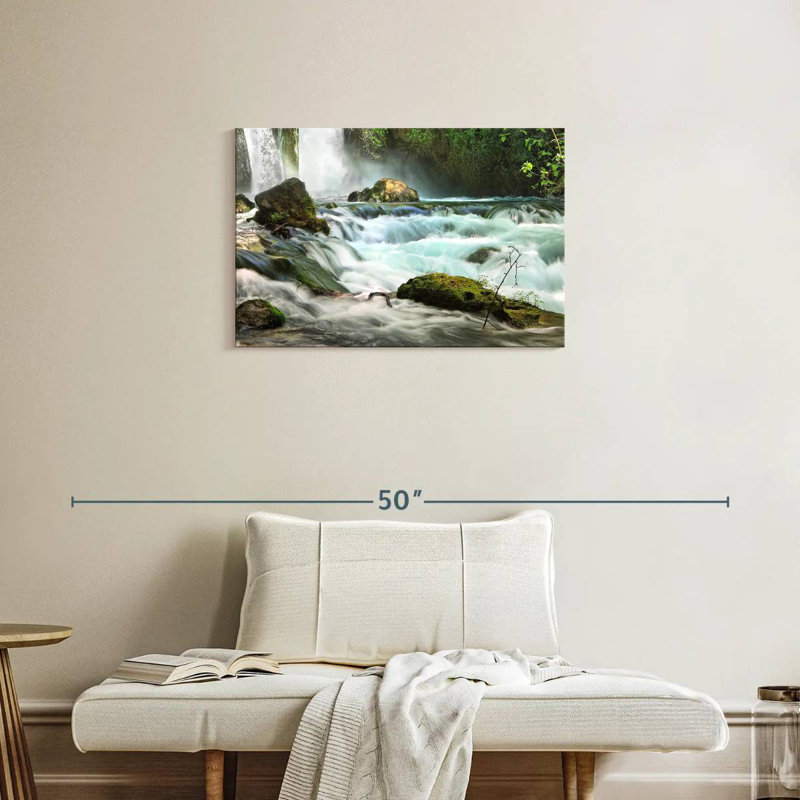 Alvord Banias Waterfall, 20" H x 30" W