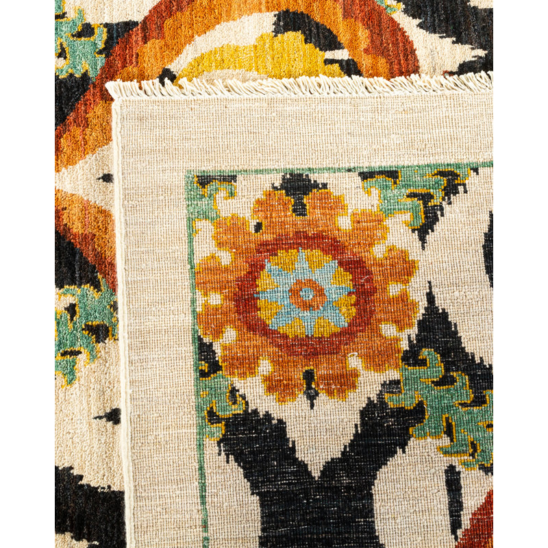 Suzani One-of-a-Kind 16' 5" X 14' 0" Hand Knotted Area Rug