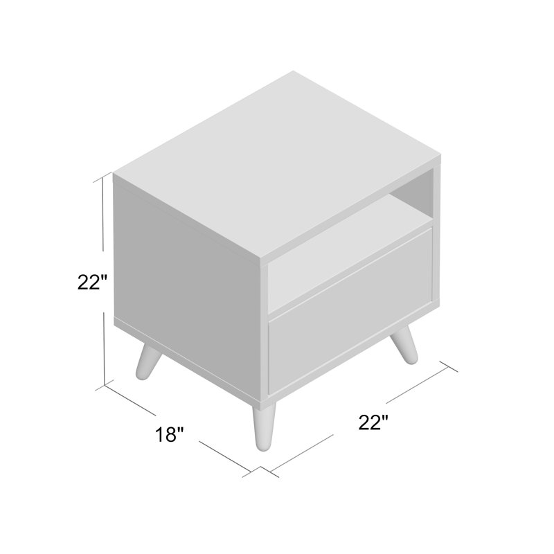 Cecere 22'' W Nightstand