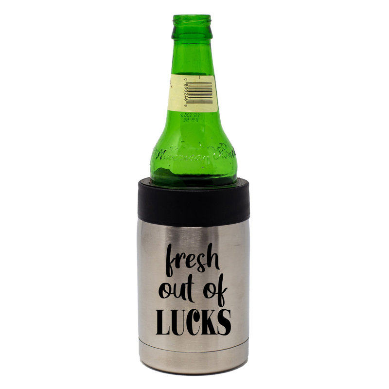 10 oz Fresh Out of Lucks Glacière à double paroi en acier inoxydable