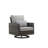 Carlisa Wicker & Fabric Patio Chair With 2 Accent Pillows, Gray