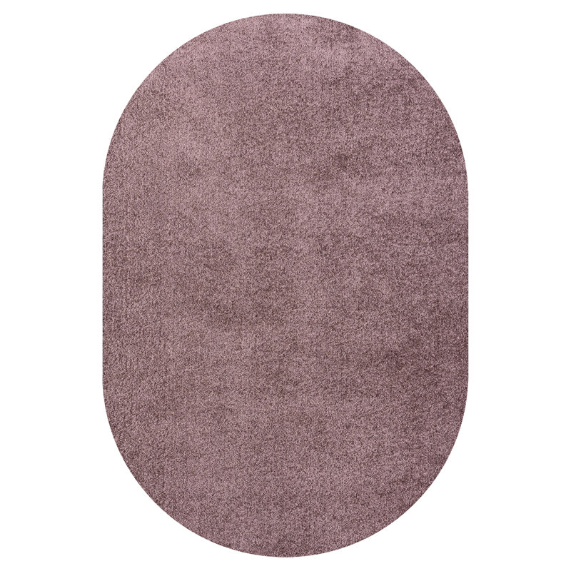 Tapis violet clair Haze, Ovale 5 pi x 8 pi