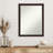 Maya Half-Inch-Bevel Framed Wall Mirror-119688522
