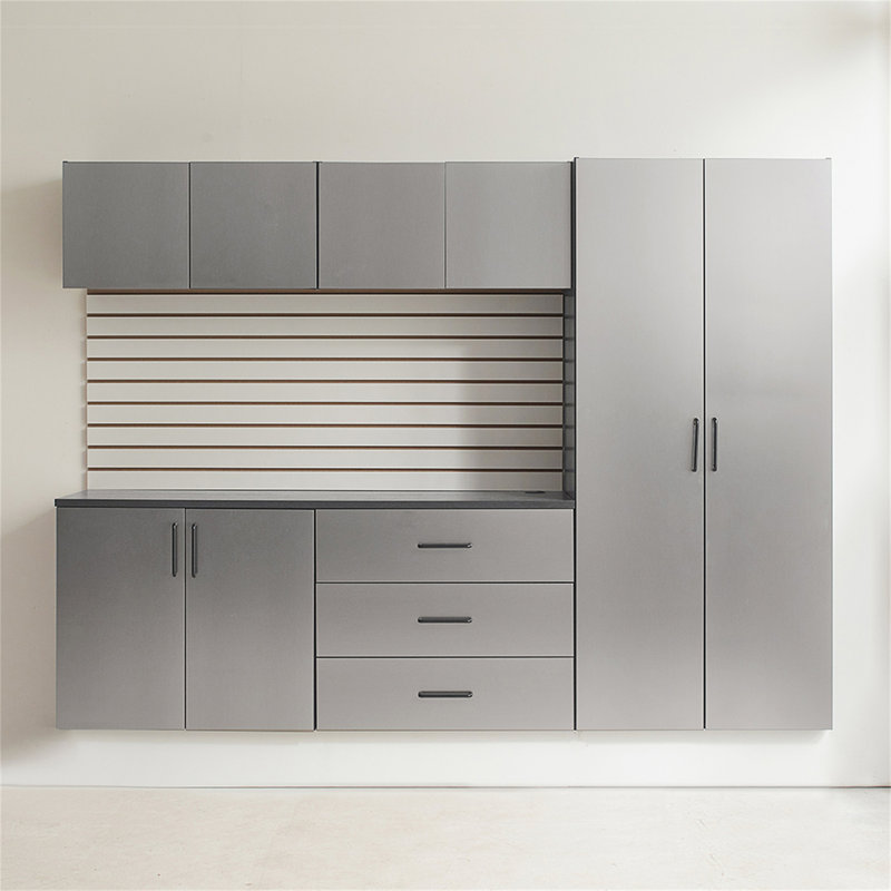 Astro Series 96 In. W X 79 In. H X 20 In. D Garage Cabinet Set B (6-Piece)