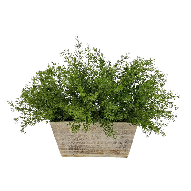 HF0792 13 " H Faux Plant, White