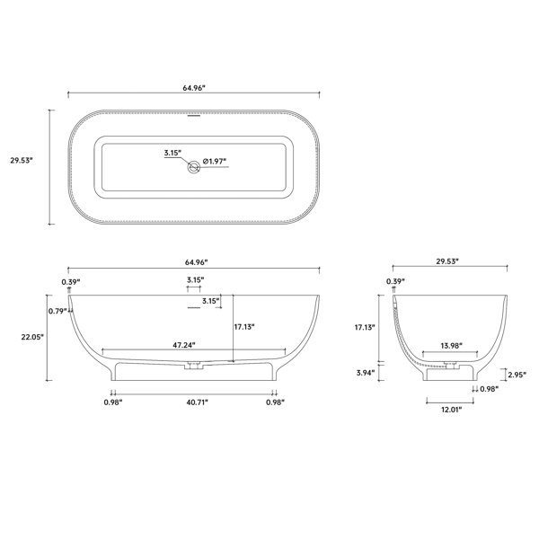 Dimensions du produit