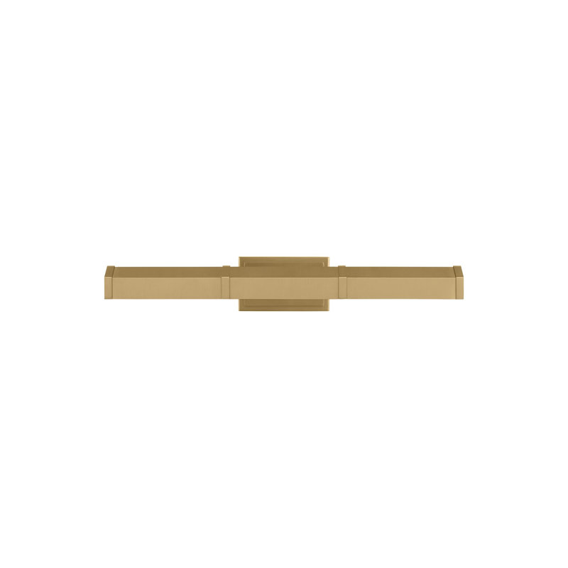 Romaine Picture Light, Brushed Brass, 3.88" H x 17.88" W x 7.25" D