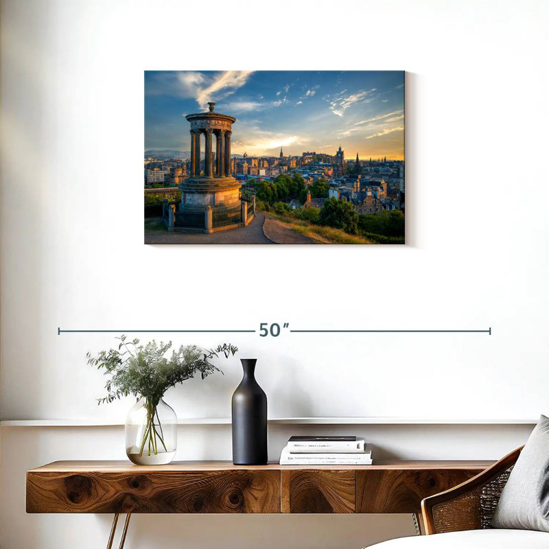 Lilie Edinburgh de Calton Hill, H 20 po x l 30 po