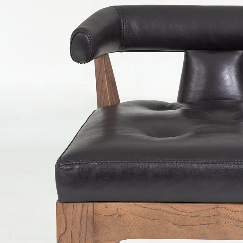 Moderno Stool, Black, Bar Stool (31" Seat Height)