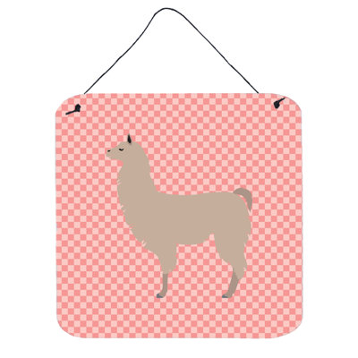 Décoration murale llama check