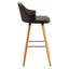 Kai Upholstered Bar Stool with Solid Wood Frame-138653062