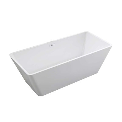 Toulouse 66.9'' x 31.1'' Soaking Acrylic Bathtub