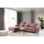 Canapé-lit modulaire avec rangement Foble - Rosé-662377908-662377911