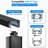 4501 4 - Light Matte Black Cylinder Pendant