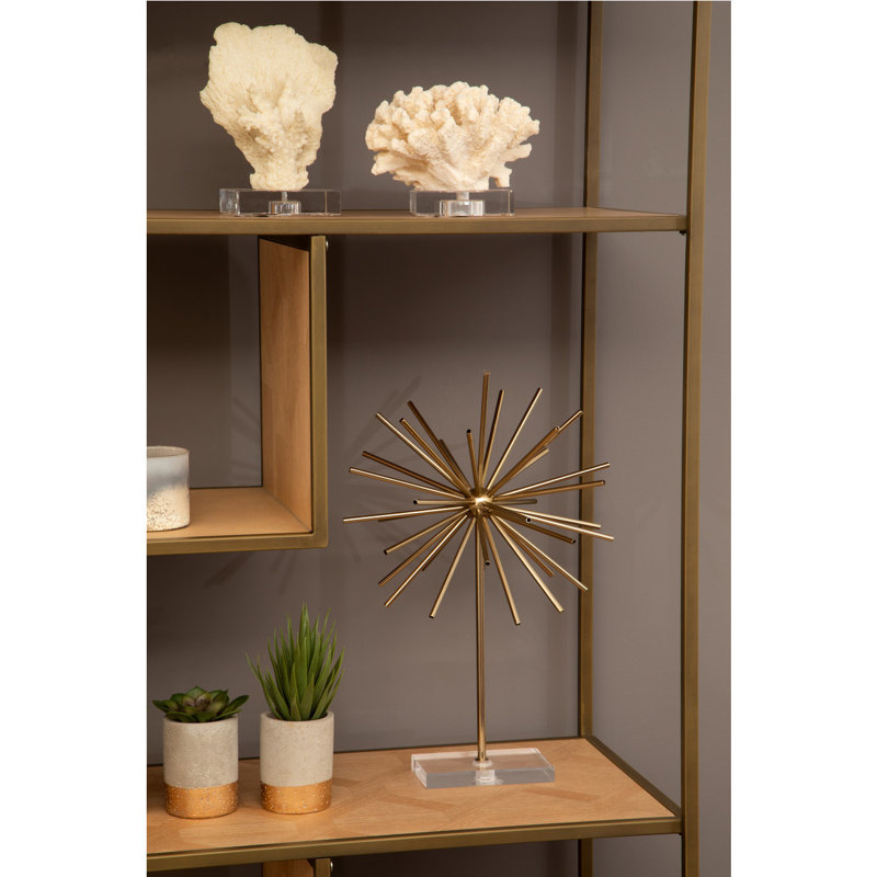 Gonsalve 200cm H x 110cm W Steel Standard Bookcase