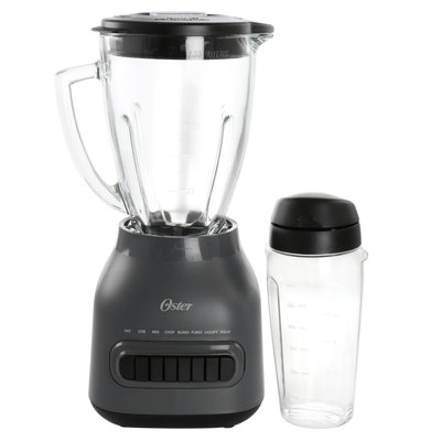 Mélangeur facile à nettoyer de 700 watts avec tasse 20 onces Blend-N-Go en gris