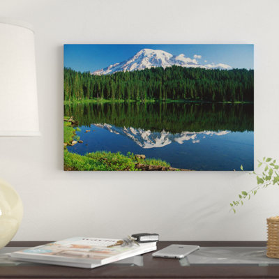" Mount Rainier And Reflection Lake, Mount Rainier National Park, Washington I " by Tim Fitzharris