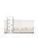 Glam Geometric White Silver Area Rug