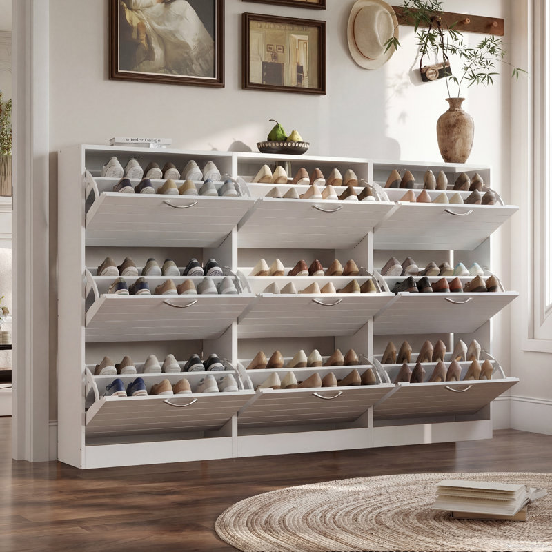 Armoire de rangement pour chaussures (ensemble de 3)