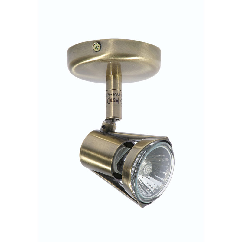 Lys Semi Flush Mount, Gold