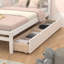Lit plateforme simple avec rangement en bois Janciia-623459262