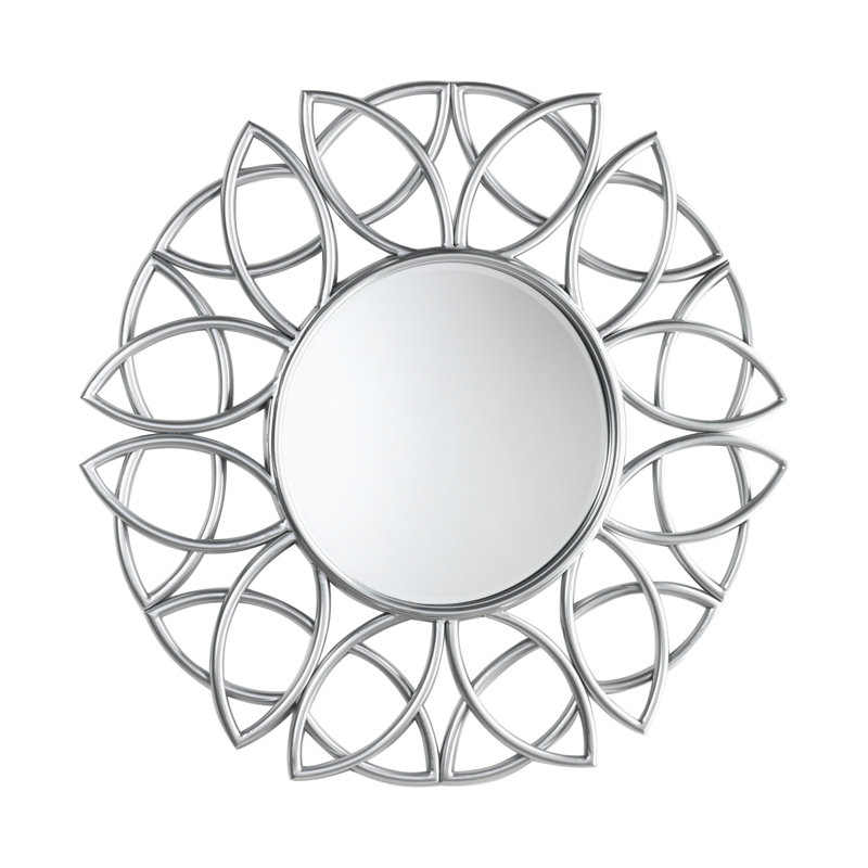 Jacinth Metal Flat Wall Mirror