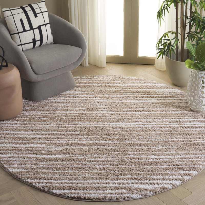 Shag Performance Rug, Round 6'7"