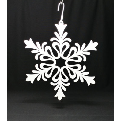 Snowflake -Floral Design -Decorative Hanging Silhouette